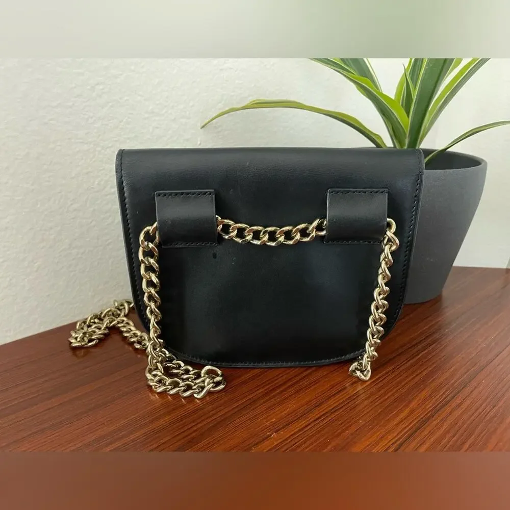 MICHAEL KORS - Black Fanny Pack Belt Bag Purse